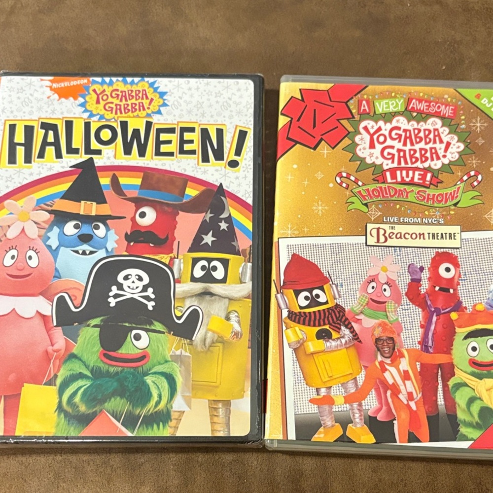 Halloween and Christmas Yo Gabba Gabba DVD